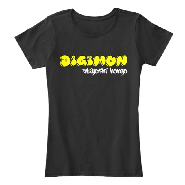 Camiseta Mujer Digimon Graffiti Style