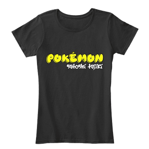 Camiseta Mujer Pokemon Graffiti Style