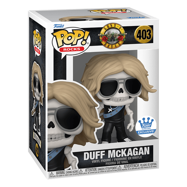 Duff McKagan Funko Pop Guns N Roses 403 Funko Shop