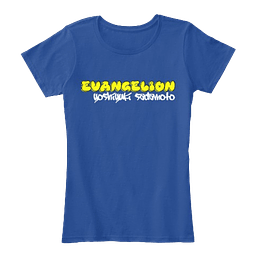 Camiseta Mujer Evangelion Graffiti Style