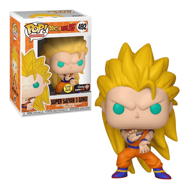 Super Saiyan 3 Goku Funko Pop Dragon Ball Z 492 Gamestop