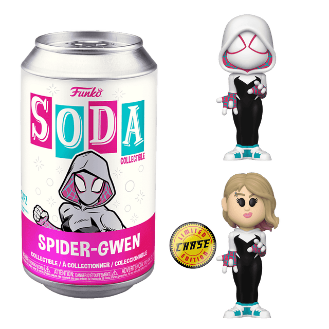 Spider-Gwen Funko Soda Spider-Man Across The Spiderverse