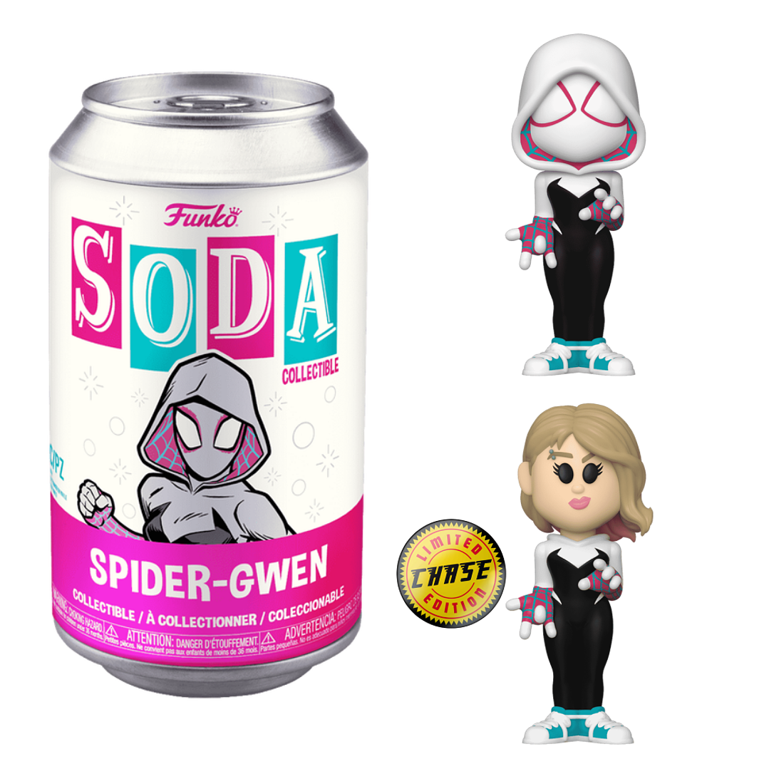 Spider-Gwen Funko Soda Spider-Man Across The Spiderverse 2