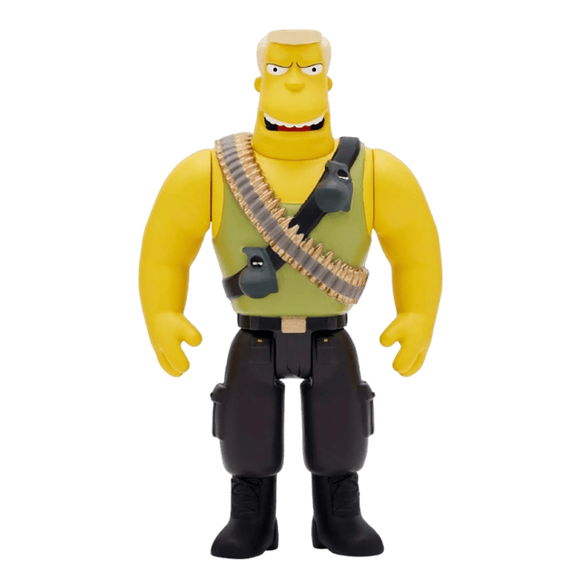 Super7 Commando McBain The Simpsons