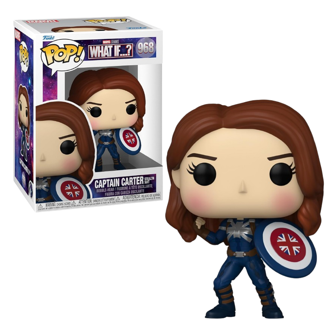 Captain Carter Stealth Suit Funko Pop What If 968 1