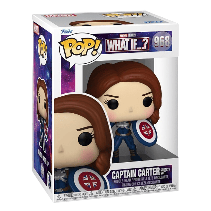 Captain Carter Stealth Suit Funko Pop What If 968 3