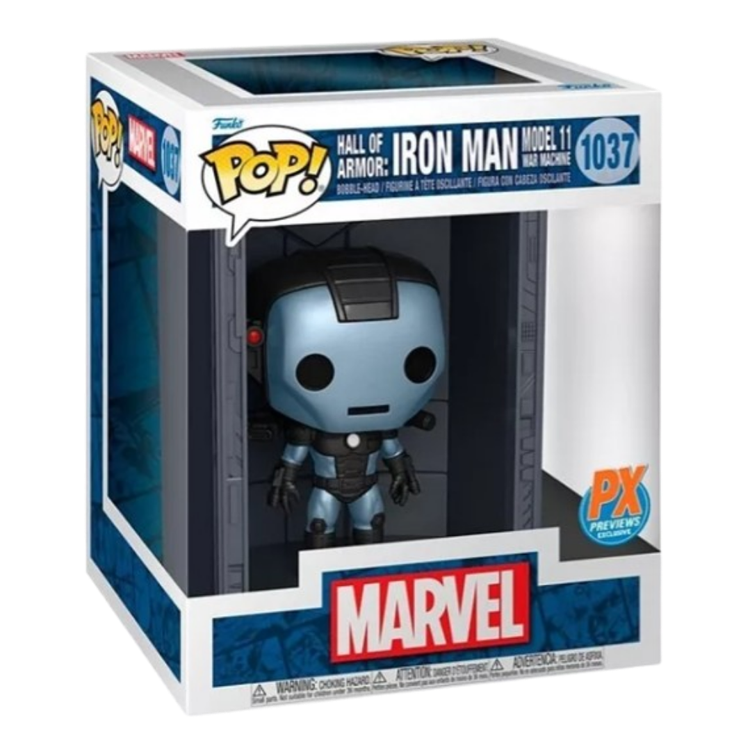 Hall Of Armor Iron Man Model 11 War Machine Funko Pop Marvel 1037 PX 3