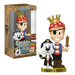 Freddy Funko And Proto Wacky Wobbler Funtastic Voyage