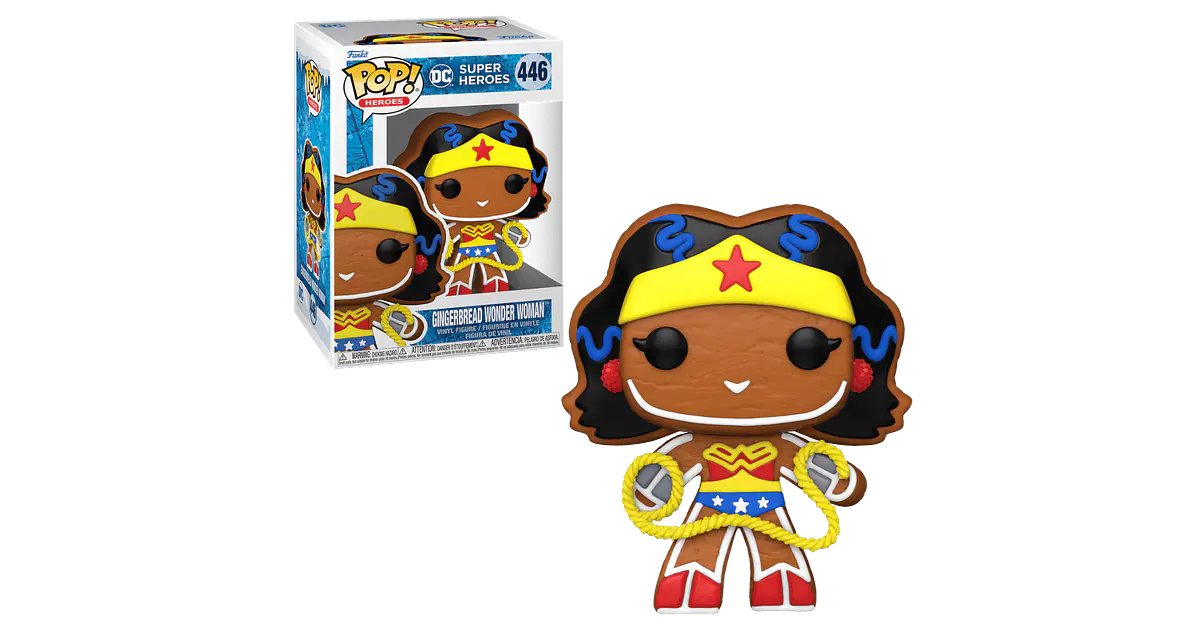 ▷ Funko Pop! GINGERBREAD WONDER WOMAN 446 DC | Nighty-Night