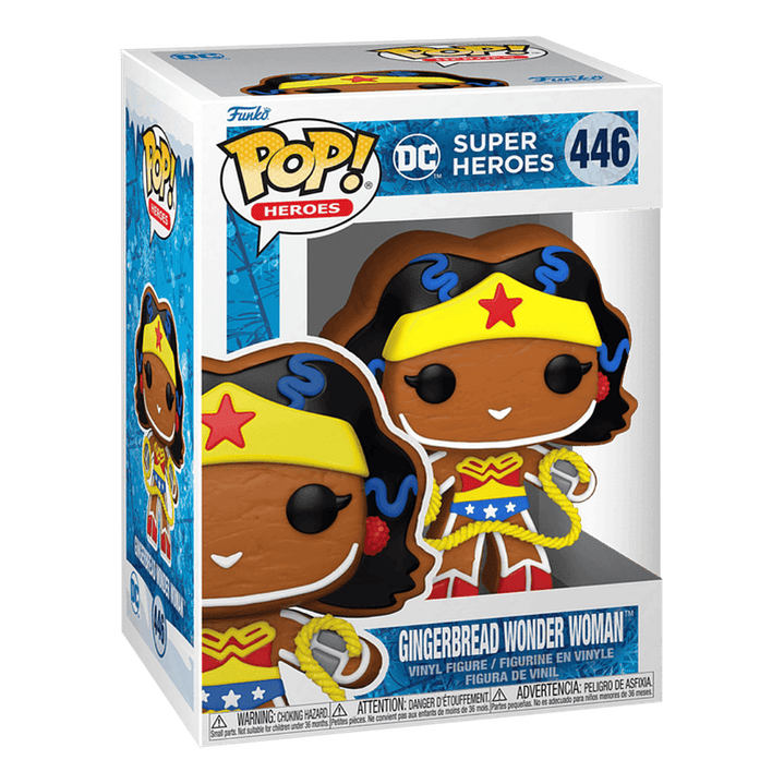 Gingerbread Wonder Woman Funko Pop DC 446 3