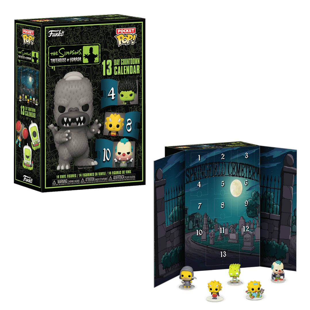 The Simpsons Treehouse Of Horror Funko Pop Advent Calendar 1