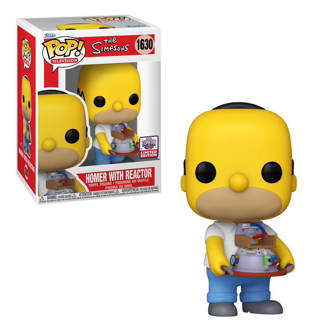 Homer With Reactor Funko Pop The Simpsons 1630 Funkon London 2024 1