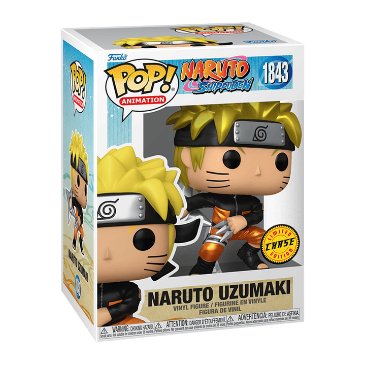 Naruto Uzumaki Funko Pop Naruto Shippuden 1843 Chase 3