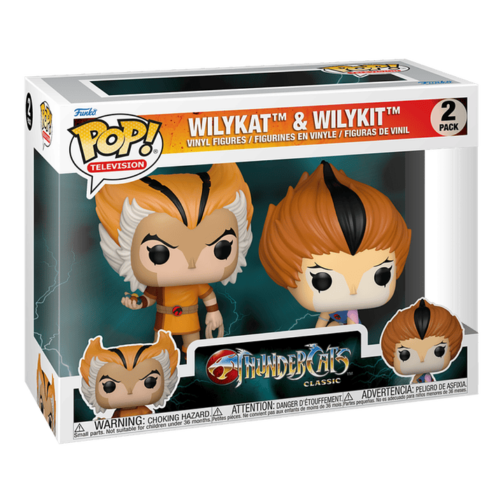 Willykat & Willykit Funko Pop Thundercats 2 Pack 3