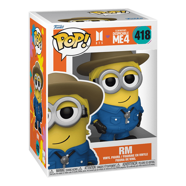 RM Funko Pop BTS Despicable Me 418 3