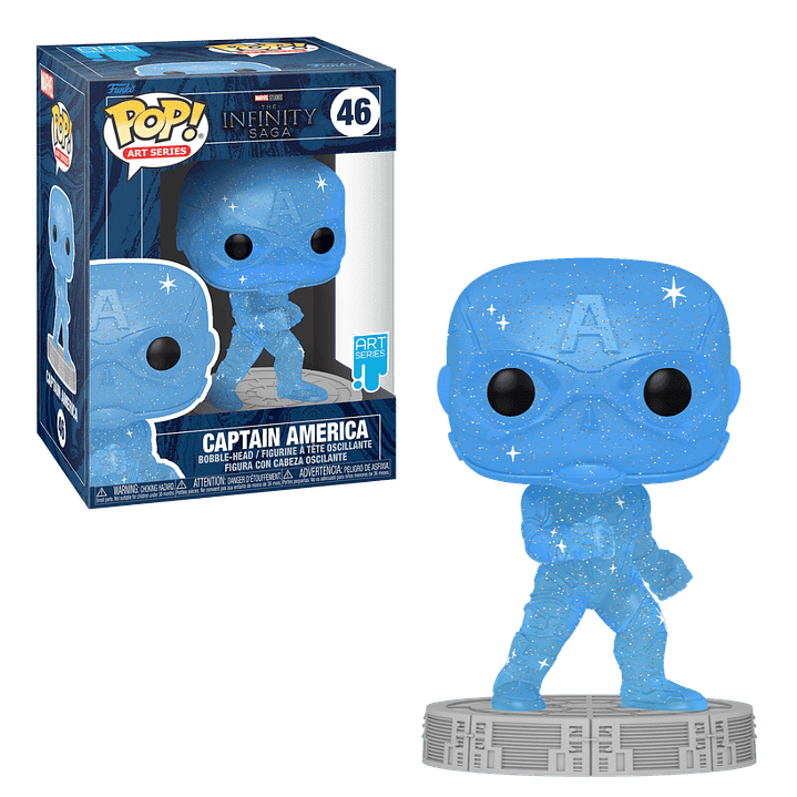 Captain America Funko Pop Infinity Saga 46 Art Series 1