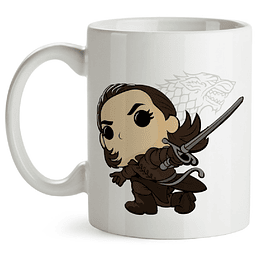 Mug Arya Stark Game Of Thrones Tipo Pop