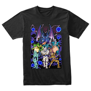 Camiseta Dragones Malignos Dragon Ball GT