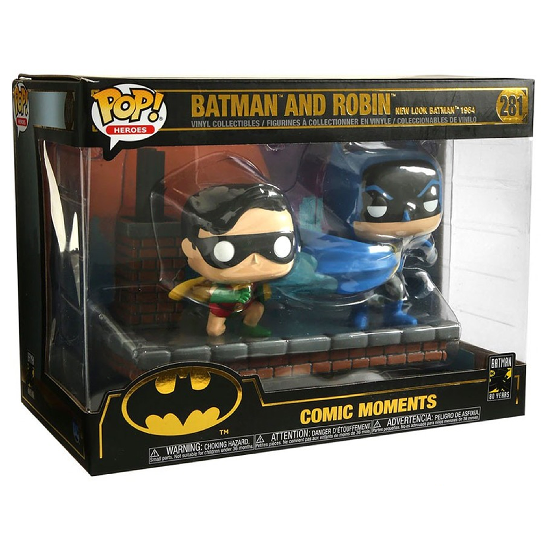 Batman And Robin New Look 1964 Funko Pop DC Comic Moments 281 3