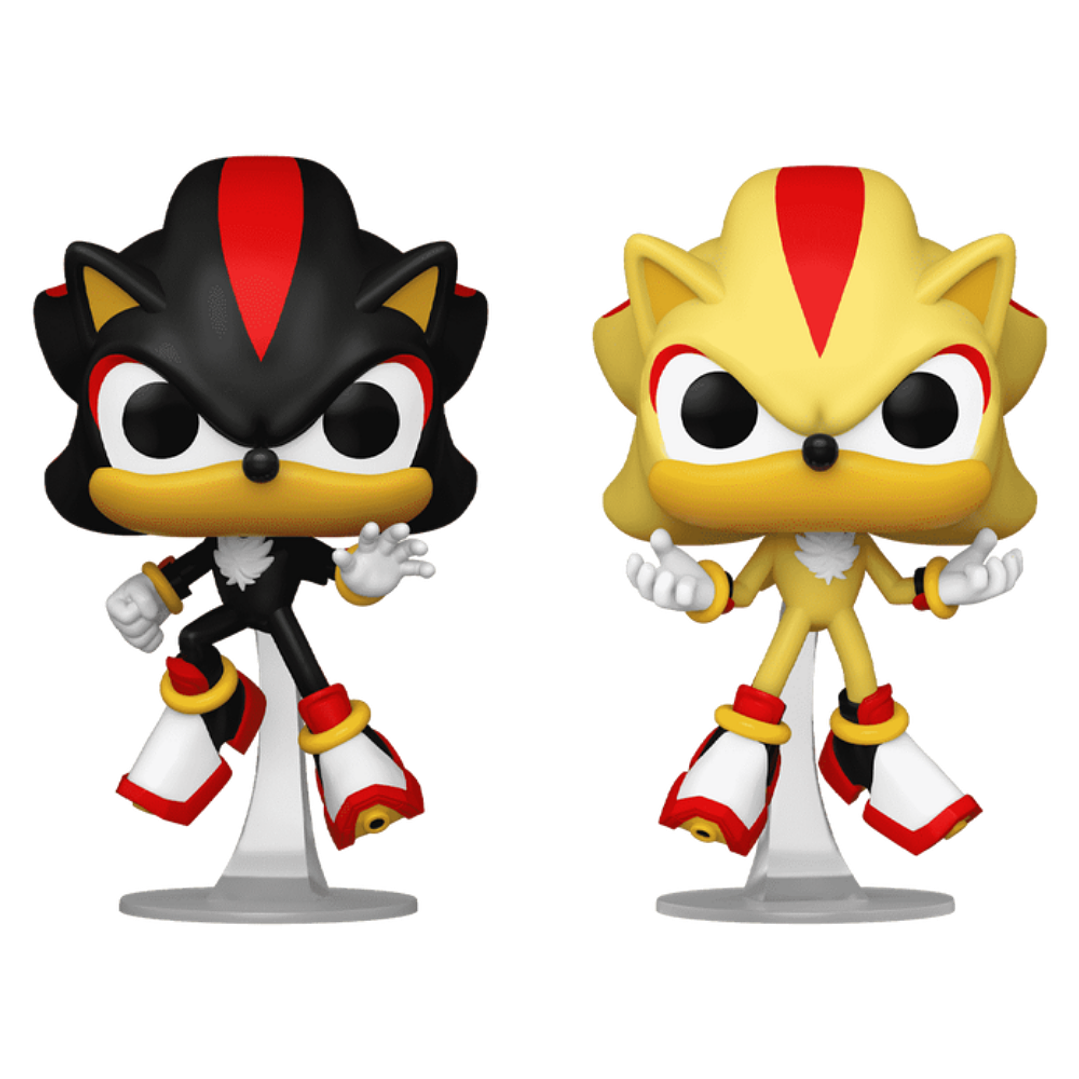 Shadow & Super Shadow Funko Pop Sonic The Hedgehog 2 Pack Gamestop 2