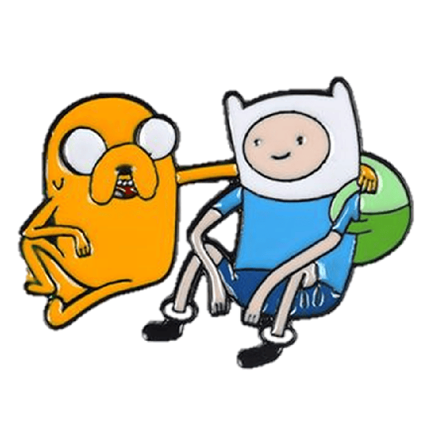 Pin Finn y Jake Adventure Time