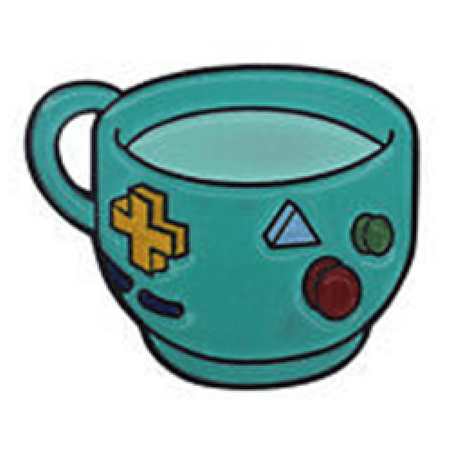 Pin BMO taza Adventure Time