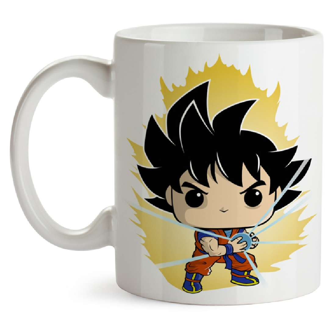 Mug Goku Kamehameha Dragon Ball Z Tipo Pop 1