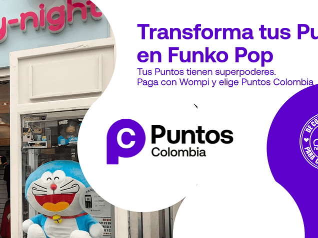 Transforma tus Puntos Colombia en Funko Pop