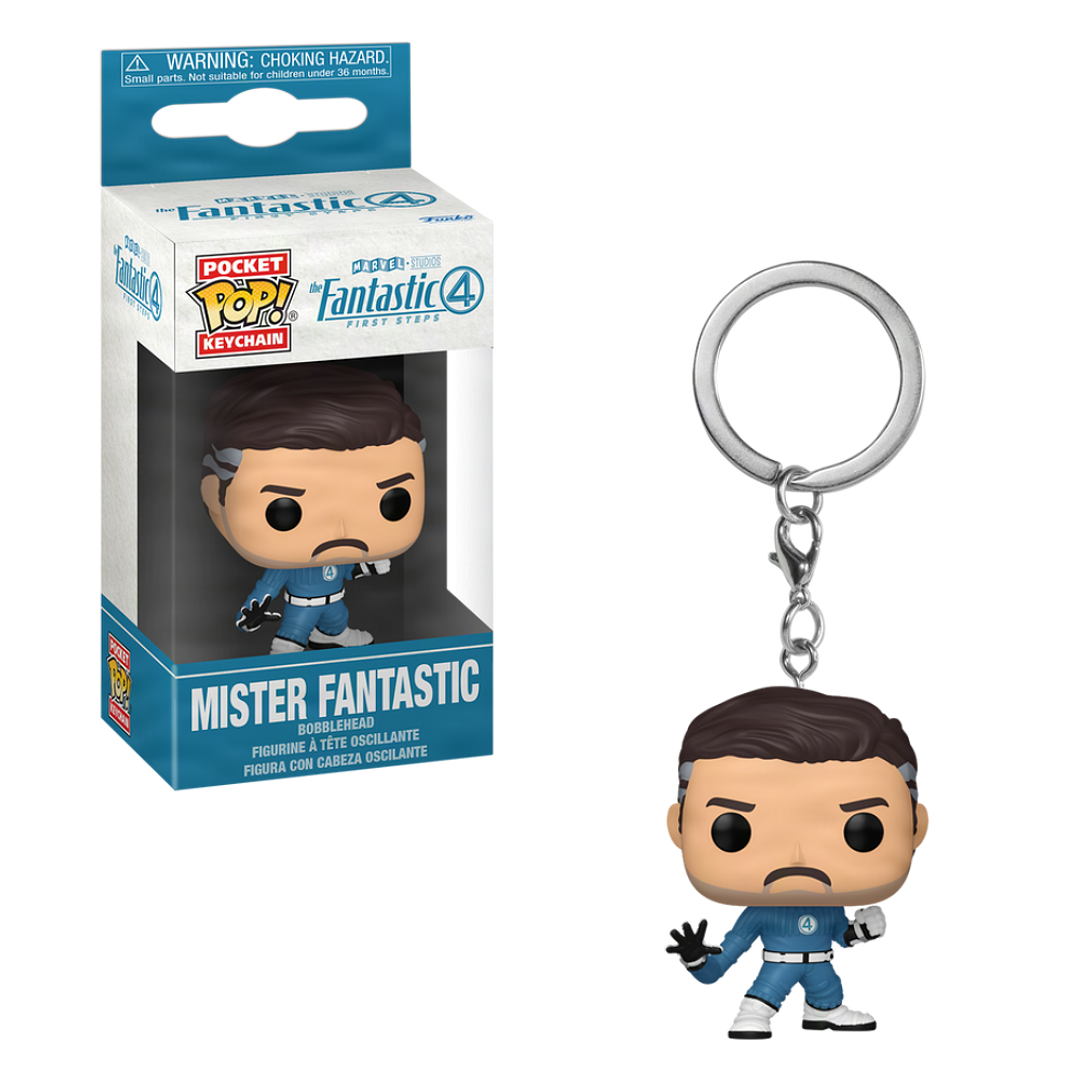 Mister Fantastic Llavero Funko Pop Fantastic Four First Steps 1