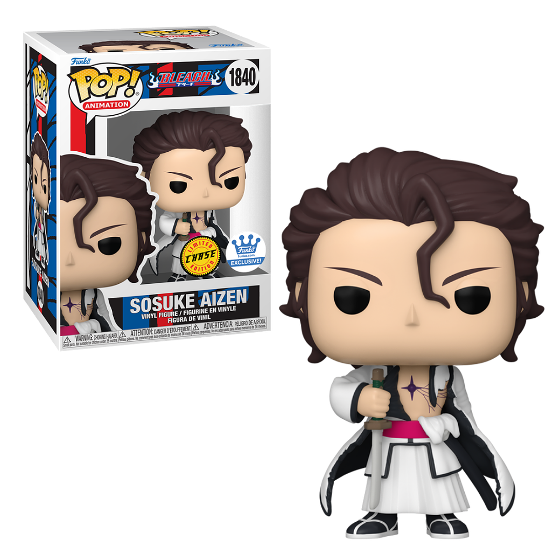 Sosuke Aizen Funko Pop Bleach 1840 Funko Shop Chase 1