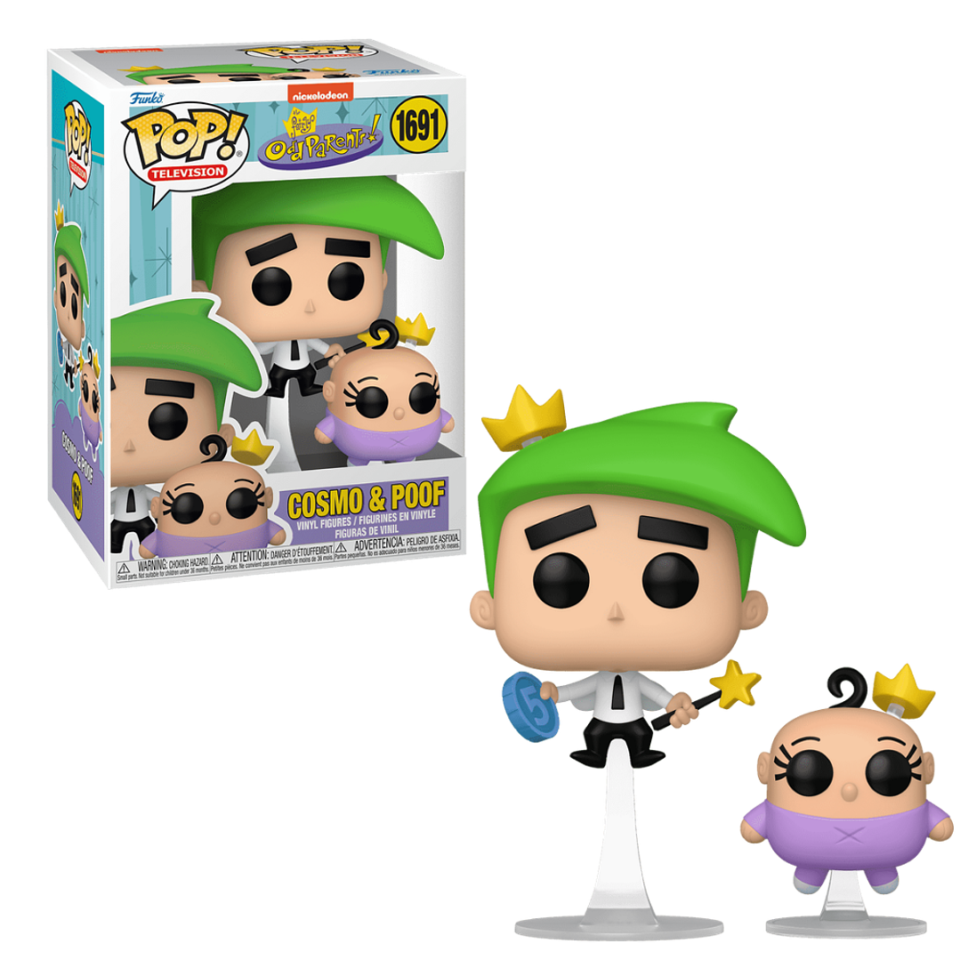 Cosm & Poof Funko Pop The Fairly Odd Parents 1691 1