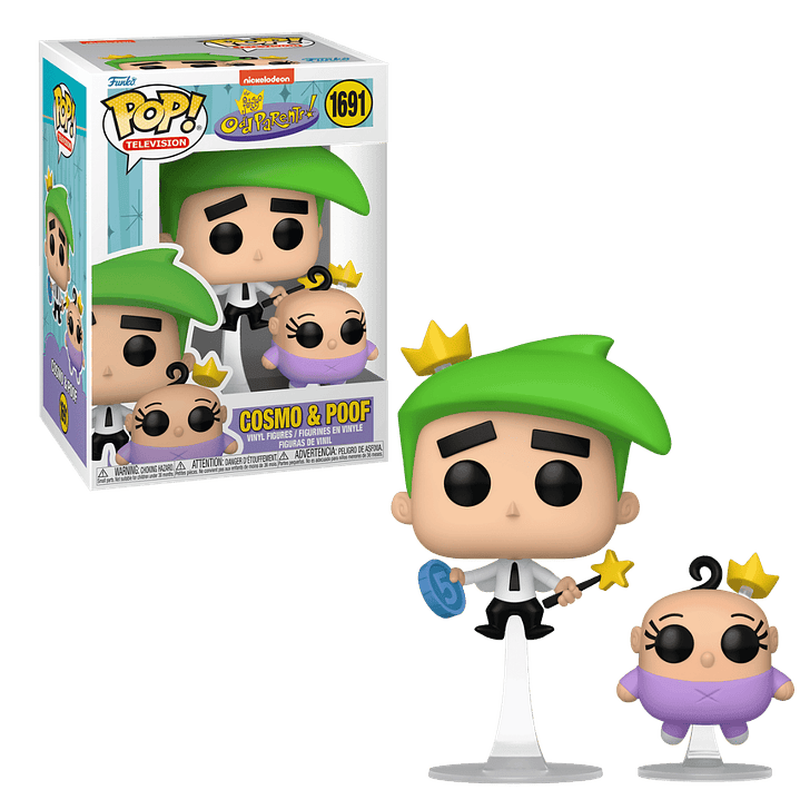 Cosm & Poof Funko Pop The Fairly Odd Parents 1691 1