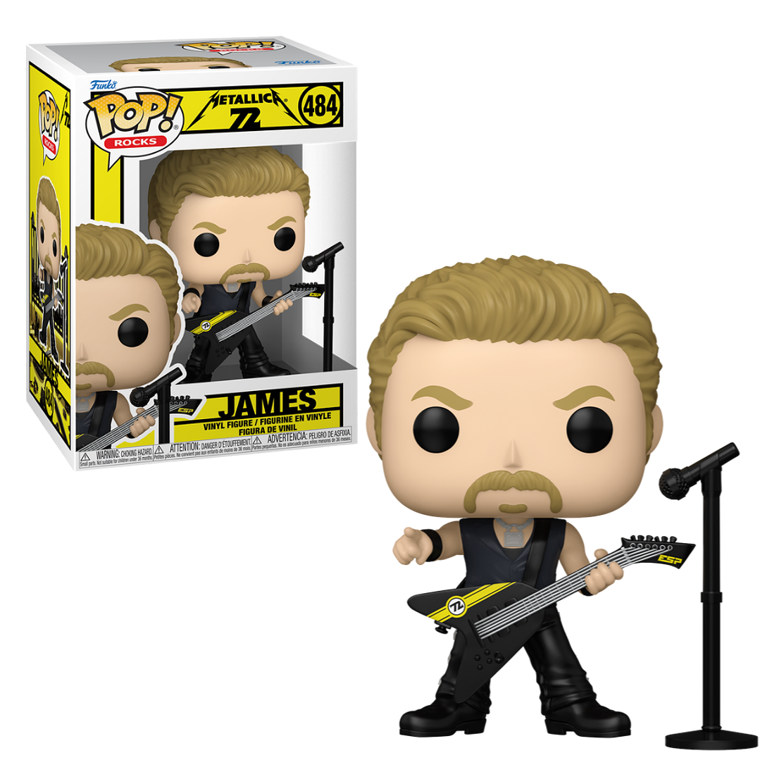 James Funko Pop Metallica 484 1