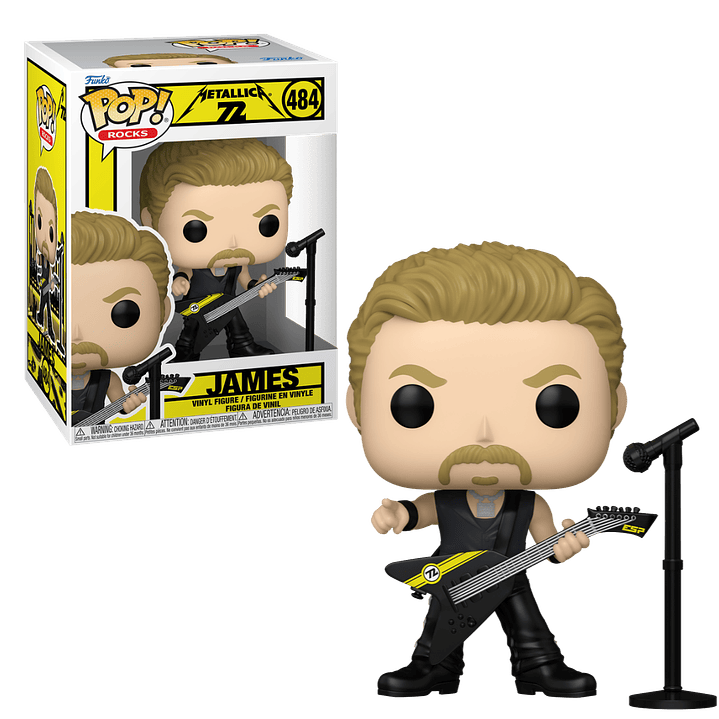 James Funko Pop Metallica 484 1