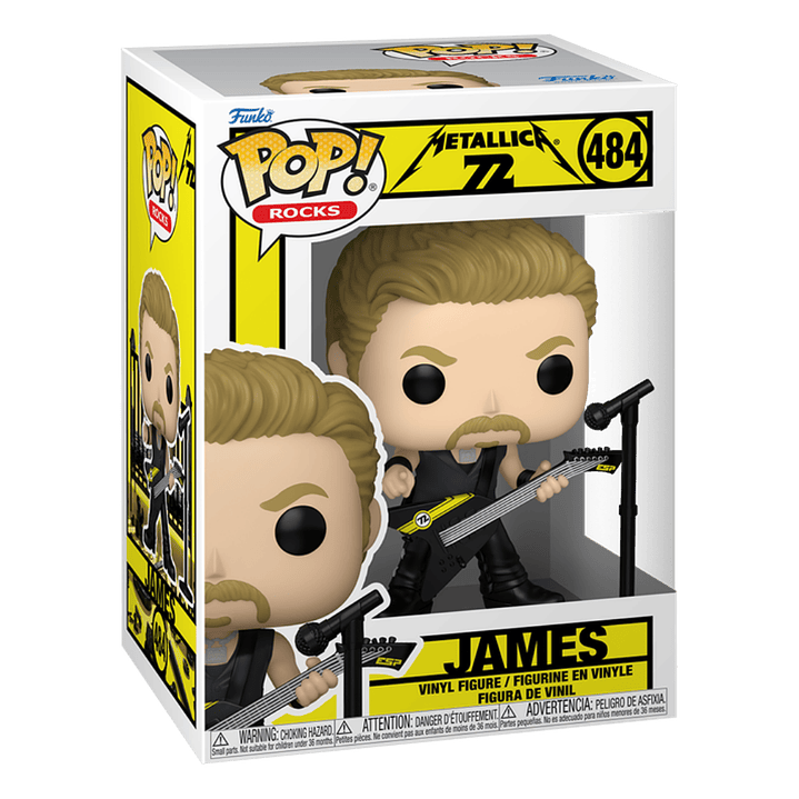 James Funko Pop Metallica 484 3