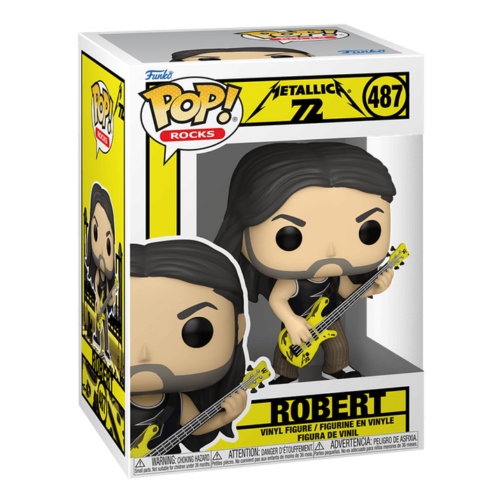 Robert Funko Pop Metallica 487 2