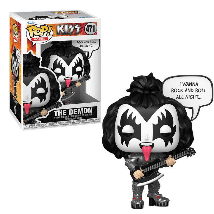 The Demon Funko Pop Kiss 471 1