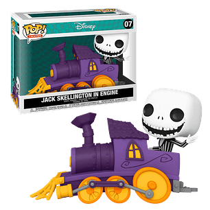 Jack Skellington In Engine Funko Pop Disney Trains 07