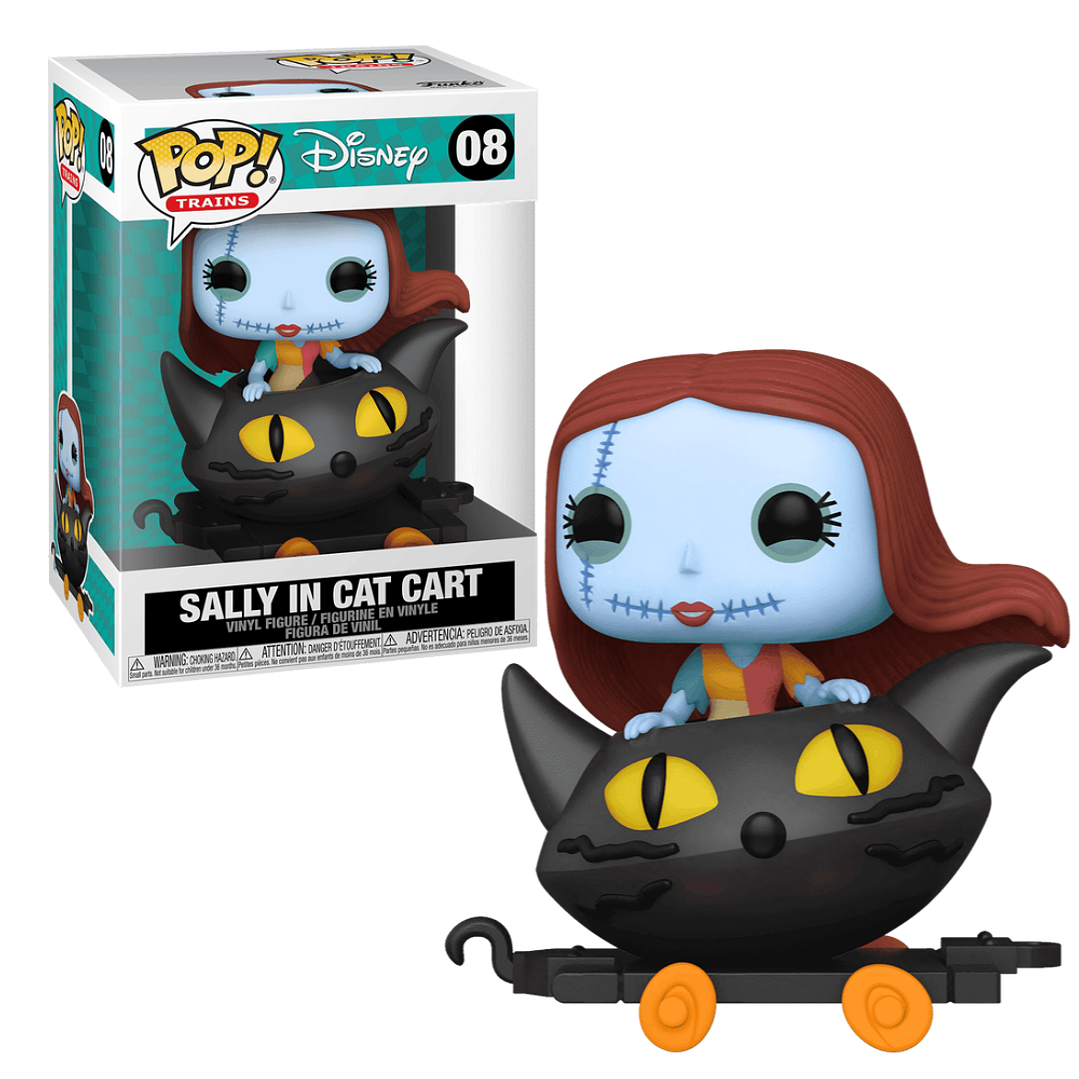 Sally In Cat Cart Funko Pop Disney Trains 08 1