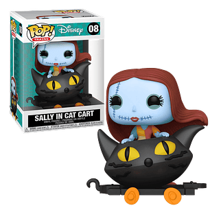 Sally In Cat Cart Funko Pop Disney Trains 08