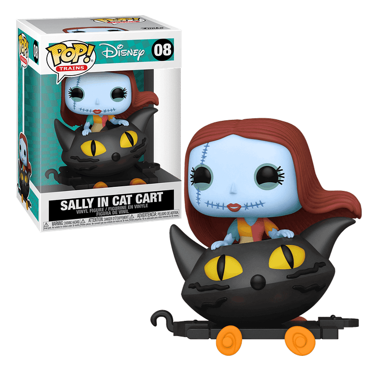 Sally In Cat Cart Funko Pop Disney Trains 08 1