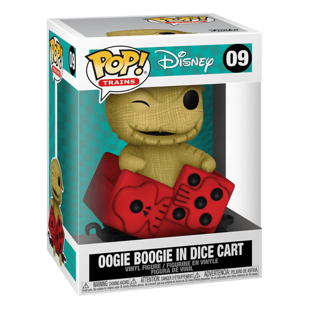 Oogie Boogie In Dice Cart Funko Pop Disney Trains 09 3