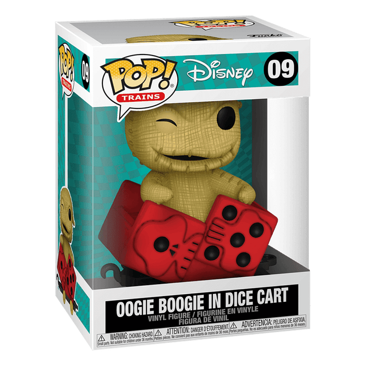 Oogie Boogie In Dice Cart Funko Pop Disney Trains 09 3