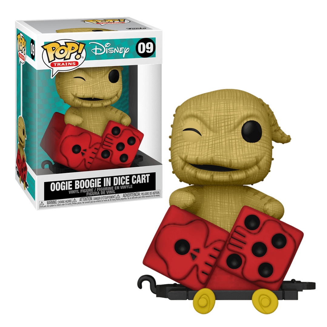 Oogie Boogie In Dice Cart Funko Pop Disney Trains 09 1