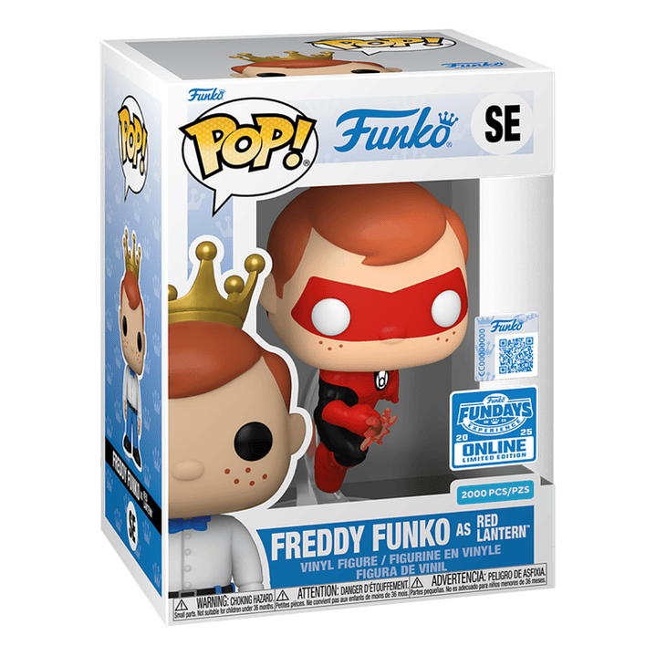 Freddy Funko As Red Lantern Funko Pop SE Fundays 2025 3
