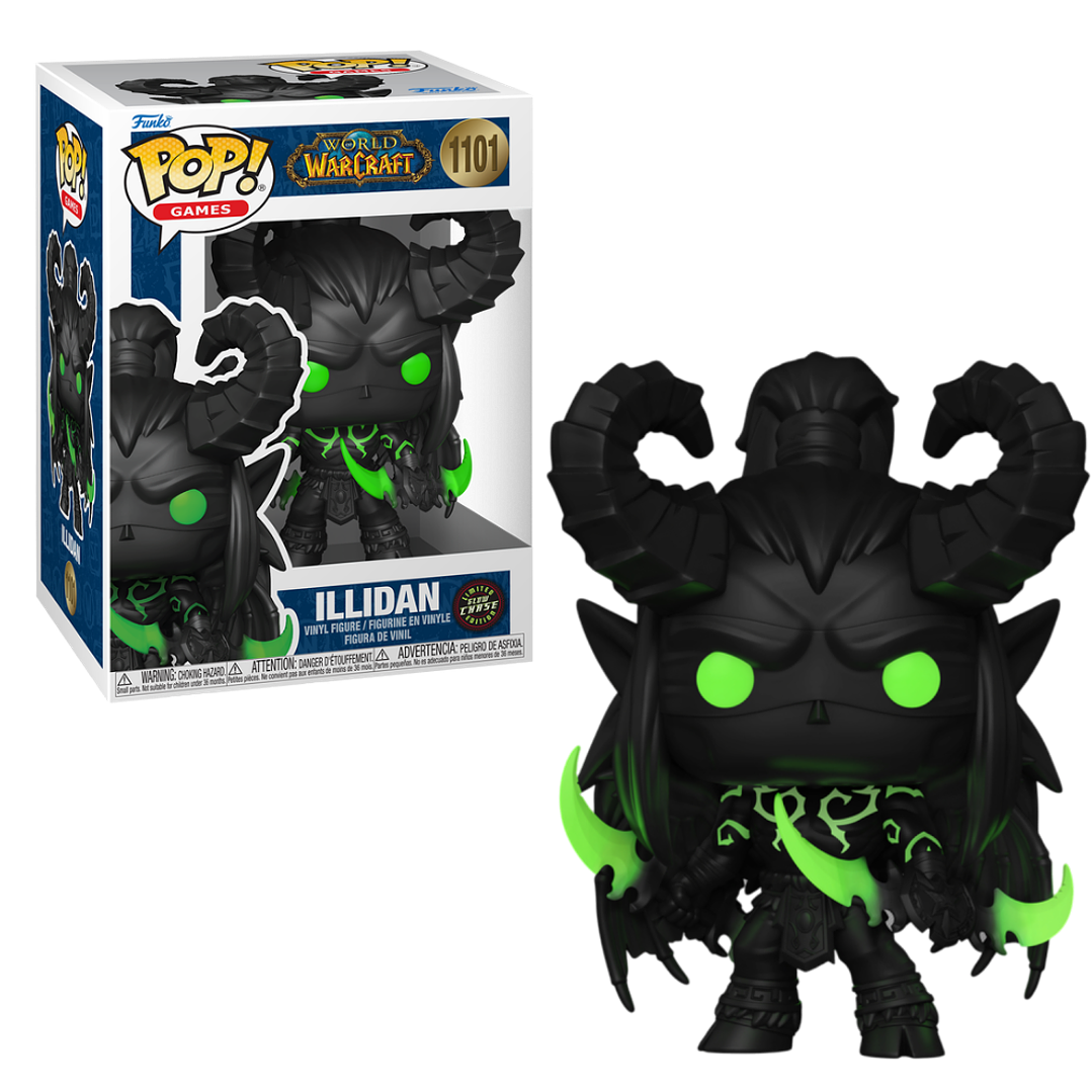 Illidan Funko Pop World Of Warcraft 1101 Chase 1