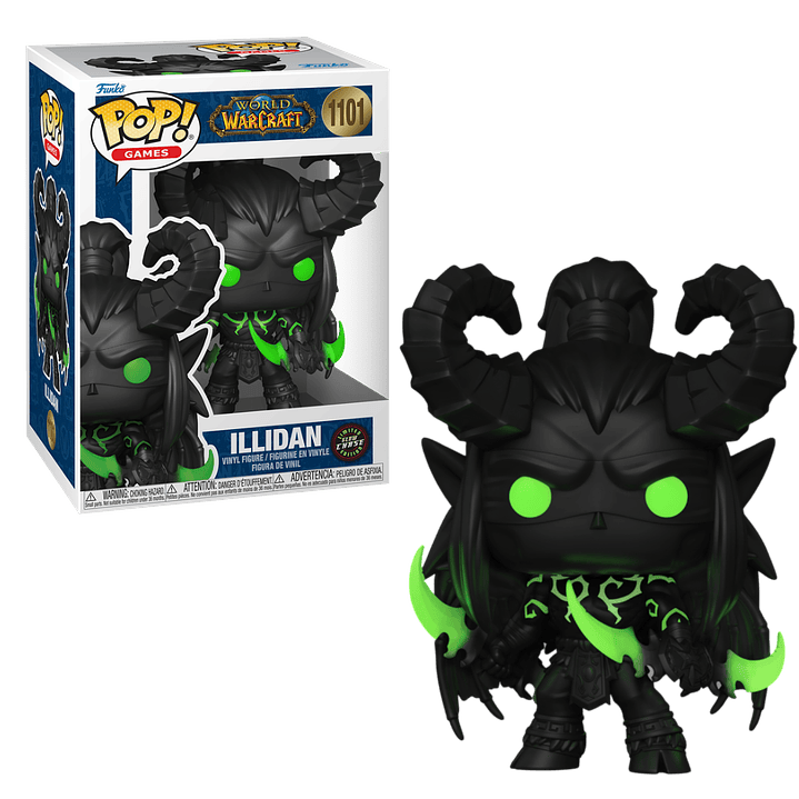 Illidan Funko Pop World Of Warcraft 1101 Chase 1
