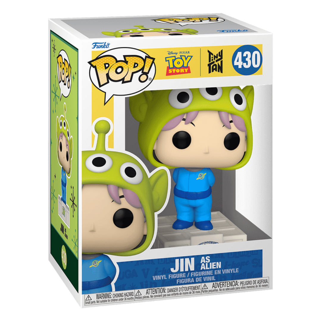 Jin As Alien Funko Pop BTS Toy Story TinyTAN 430 3