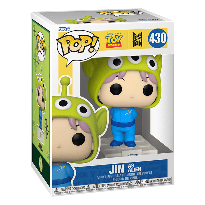 Jin As Alien Funko Pop BTS Toy Story TinyTAN 430 3