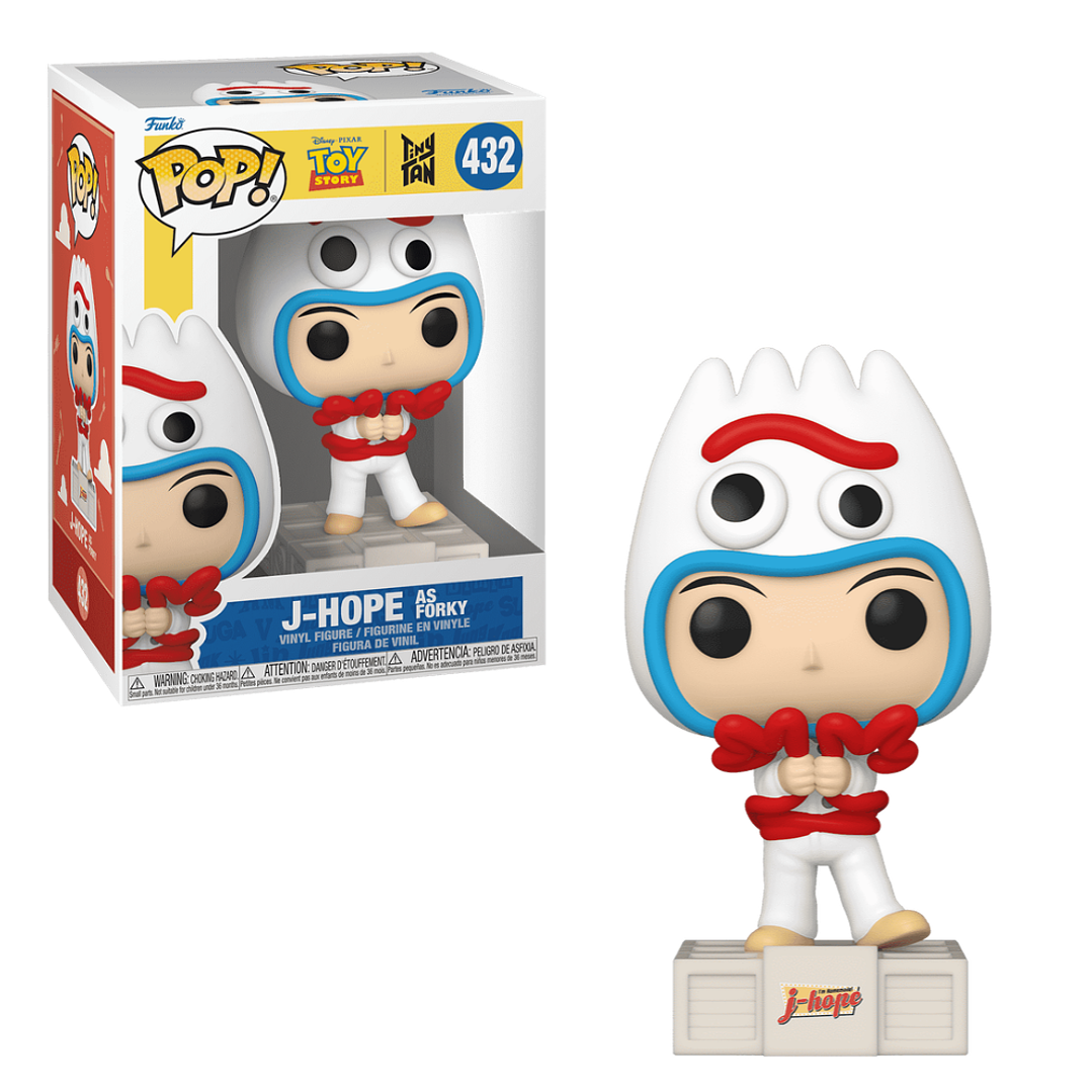 J-Hope As Forky Funko Pop BTS Toy Story TinyTAN 432 1
